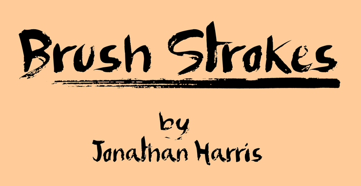 Brush Strokes字体 1