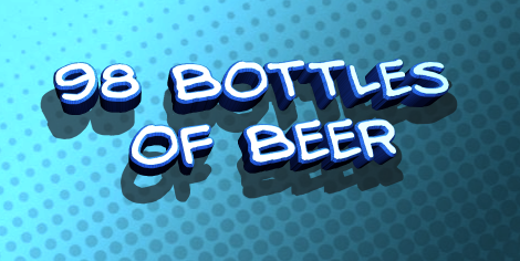 98 Bottles of Beer字体 2