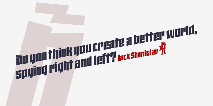 Jack Stanislav字体 2