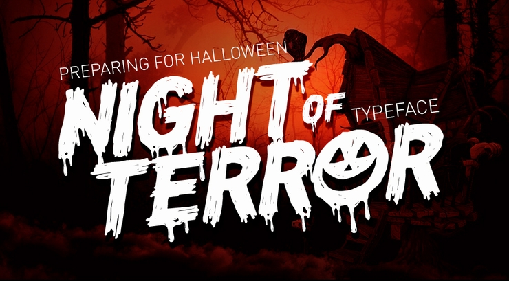 CF Night of Terror字体 1