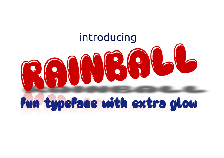 Rainball字体 1