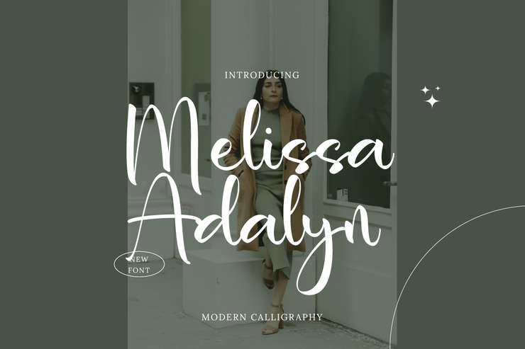 Melissa Adalyn字体 1