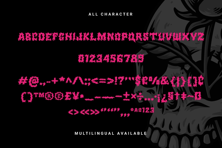 Pink Punk字体 5