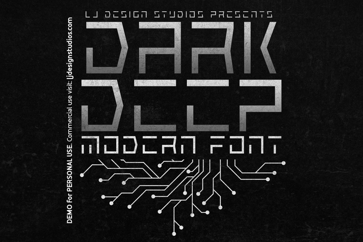 Dark Deep字体 1