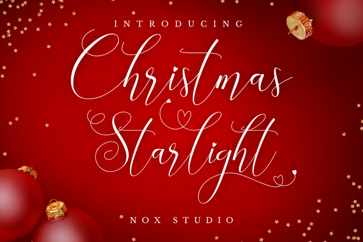 Christmas Starlight字体 1