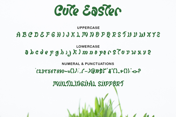 Cute Easter -字体 7