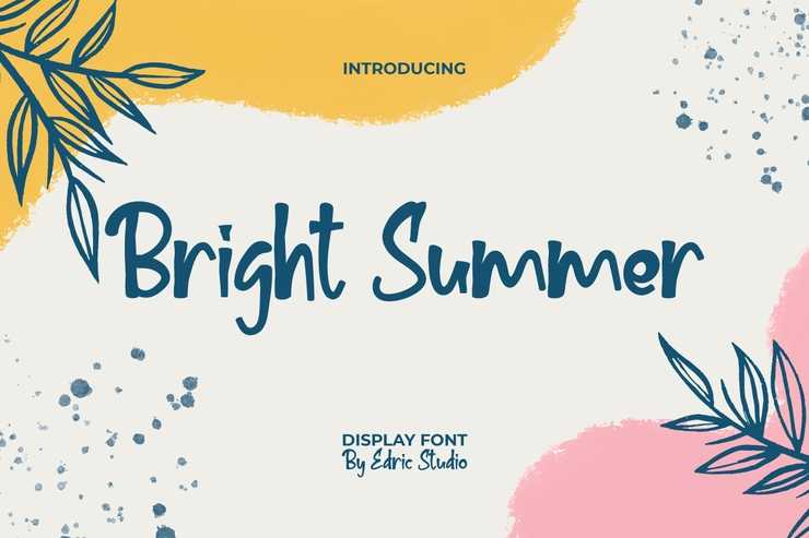 Bright Summer字体 8