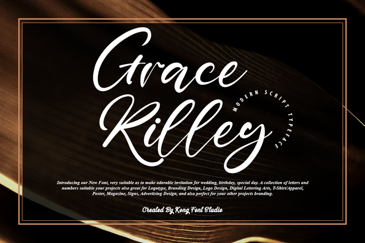 Grace Rilley字体 1