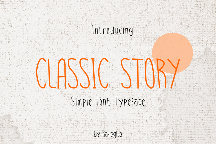 Classic Story字体 5