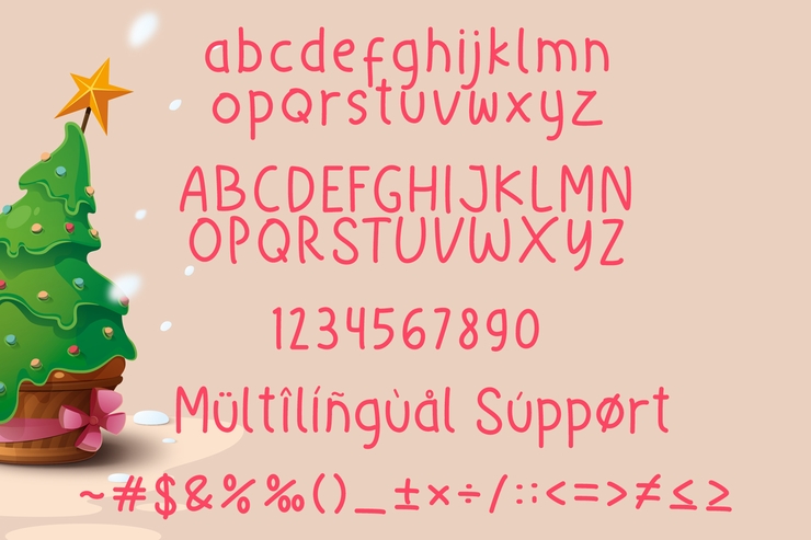 Little Christmas字体 4