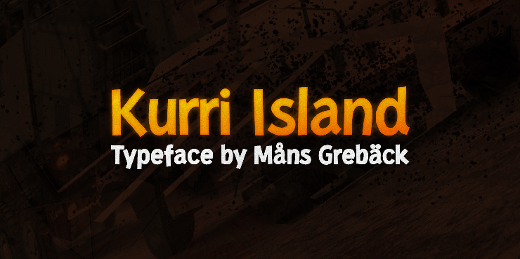 Kurri Island字体 2