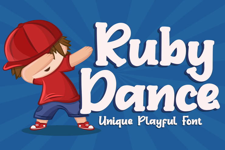 Ruby Dance字体 3