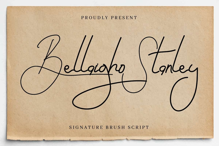 Bellaigho S字体 1