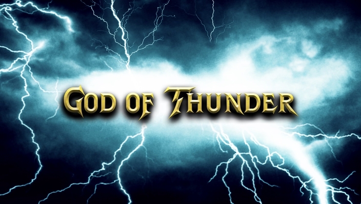 God of Thunder字体 1
