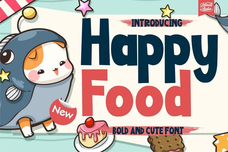 Happy Food字体 9