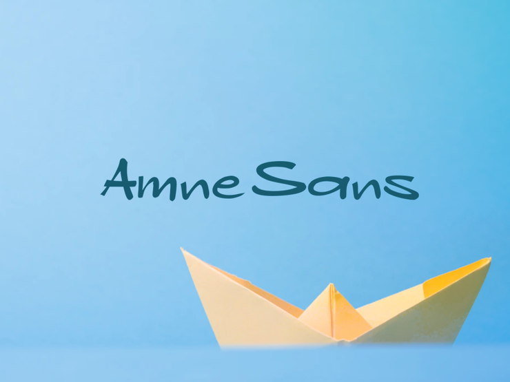 a Amne Sans字体 1