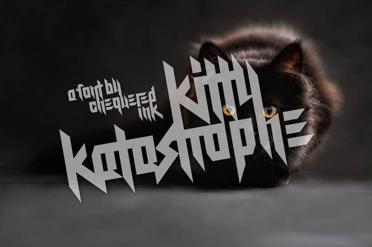 Kitty Katastrophe字体 1