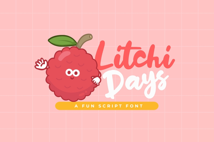 Litchi Days字体 1