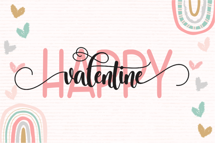 Lovely Valentine Sans字体 1