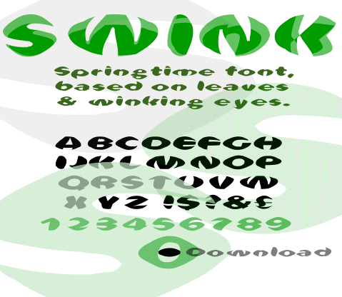 Swink字体 1