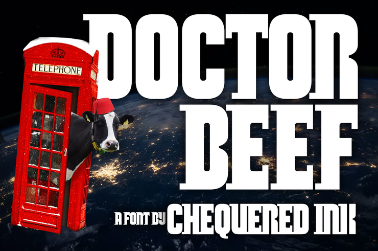 Doctor Beef字体 1