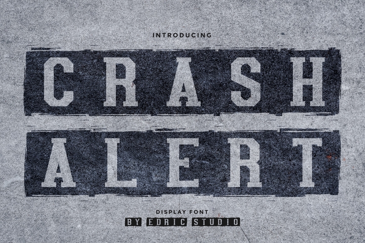 Crash Alert字体 5