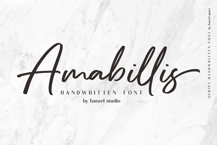 Amabillis字体 9