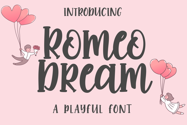 Romeo Dream字体 2