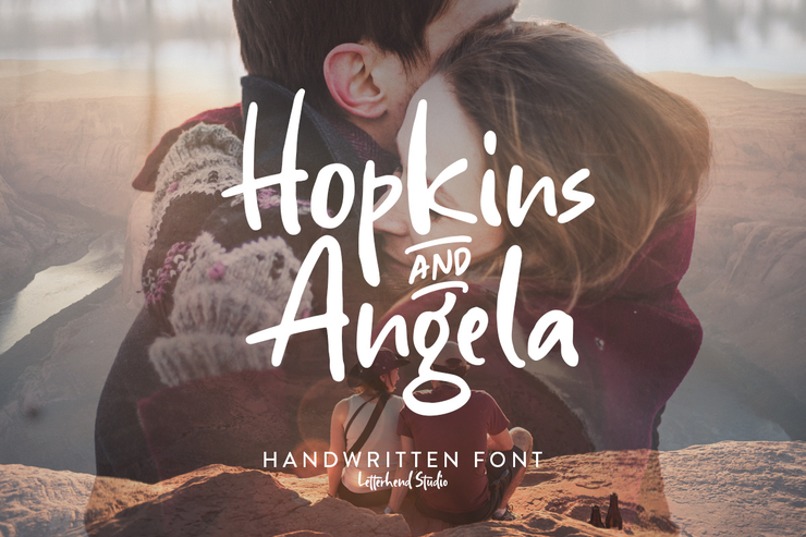 Hopkins Angela字体 1