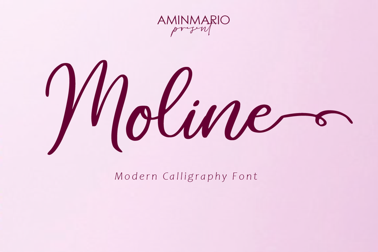 Moline字体 1