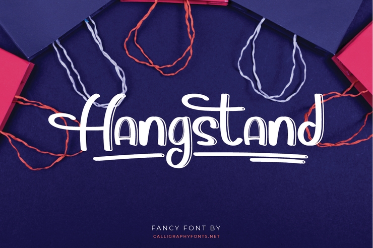 Hangstand字体 1