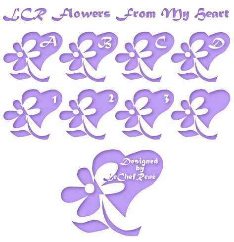 LCR Flowers From My Heart字体 1