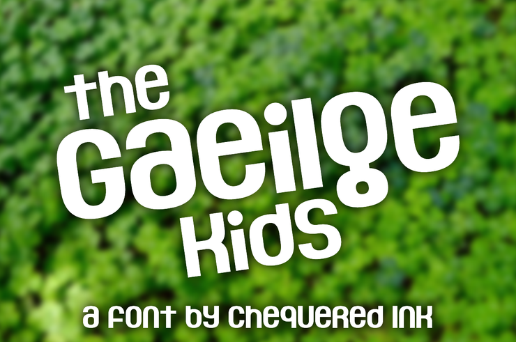 The Gaeilge Kids字体 1