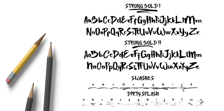 Strong Bold字体 5