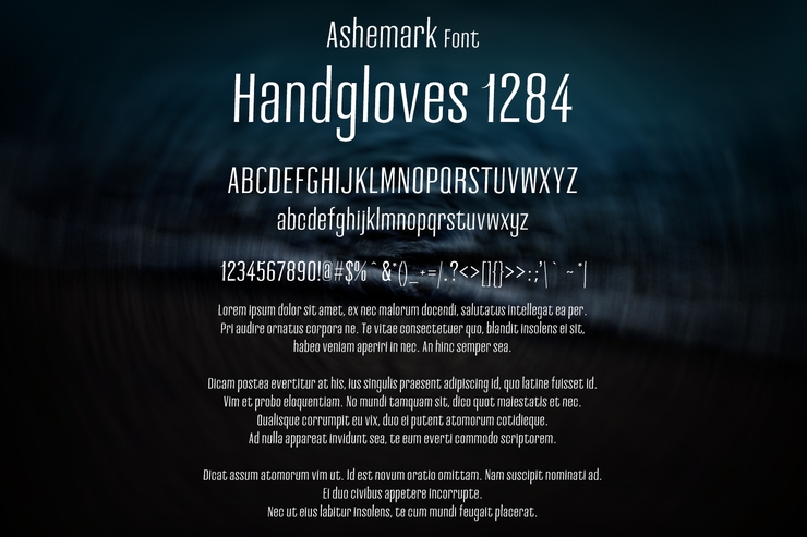 Ashemark字体 1