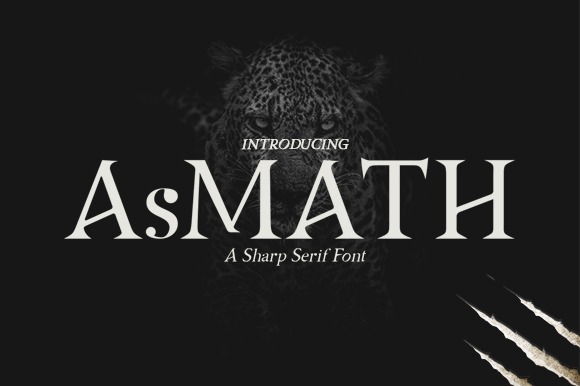 Asmath字体 1