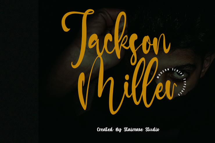 Jackson Miller字体 1