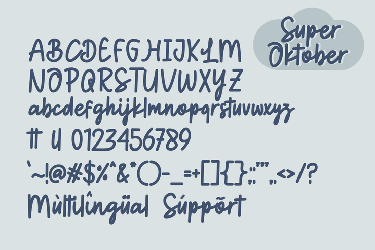 Super Oktober字体 1