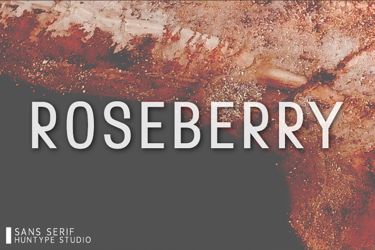 Roseberry字体 1