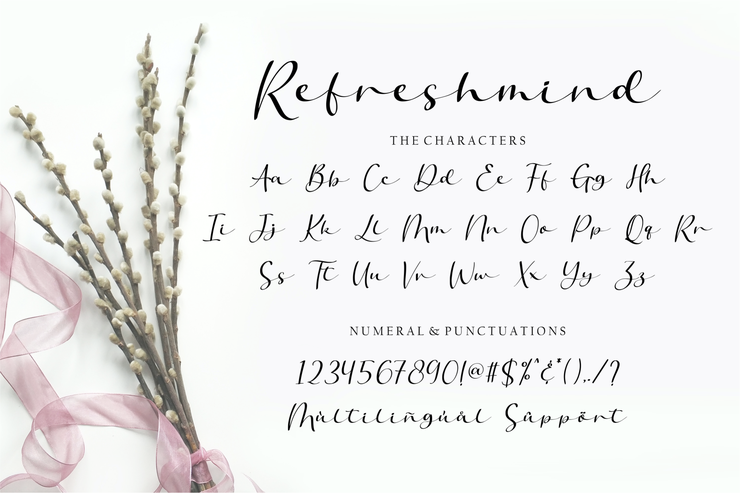 Refreshmind字体 7
