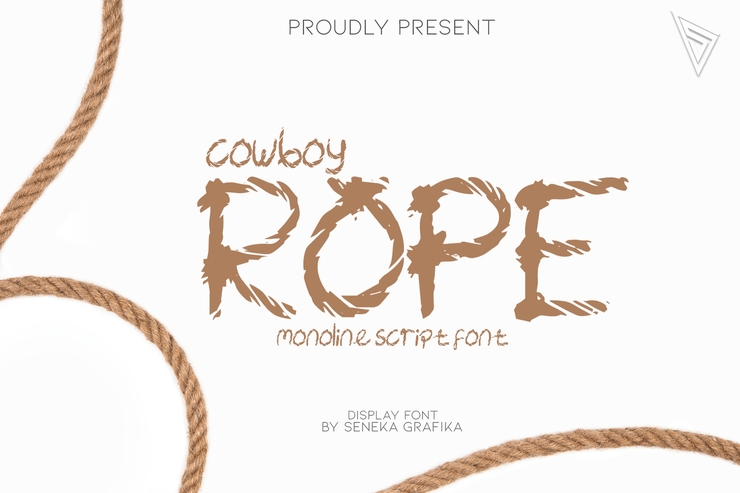 Cowboy Rope字体 1