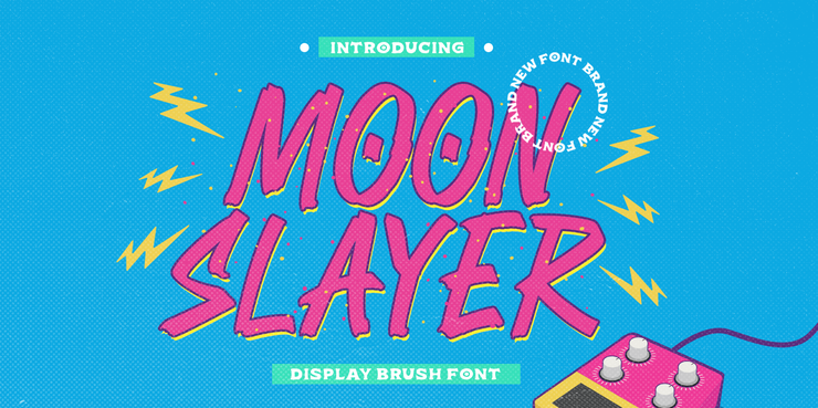 Moon Slayer字体 1
