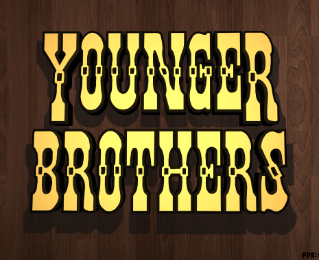 Younger Brothers字体 2