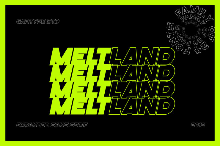 Meltland字体 2