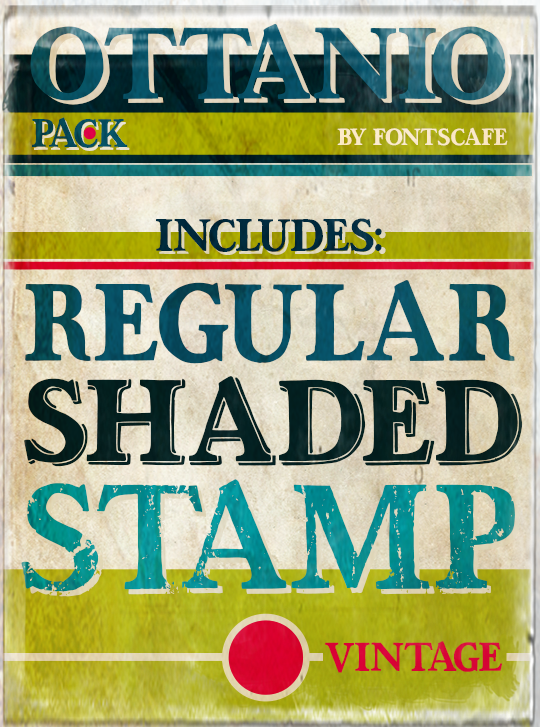 Ottanio Stamp DEMO字体 1