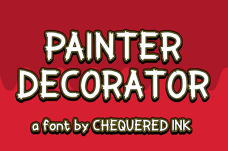 Painter Decorator字体 1