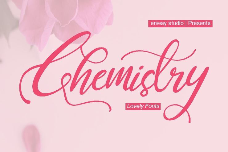 Chemistry字体 1