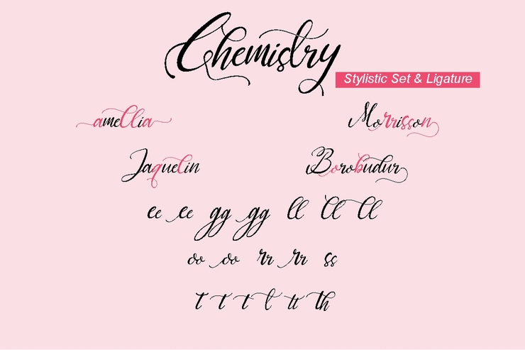 Chemistry字体 2