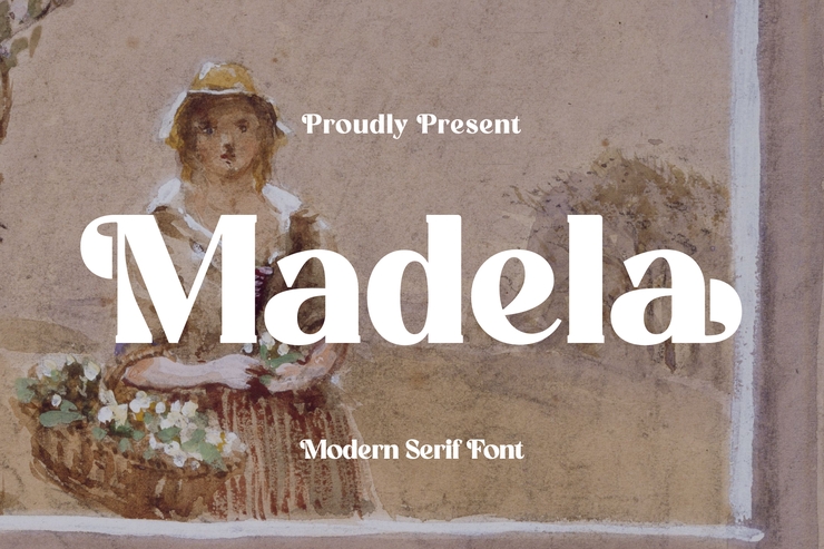 Madela字体 10