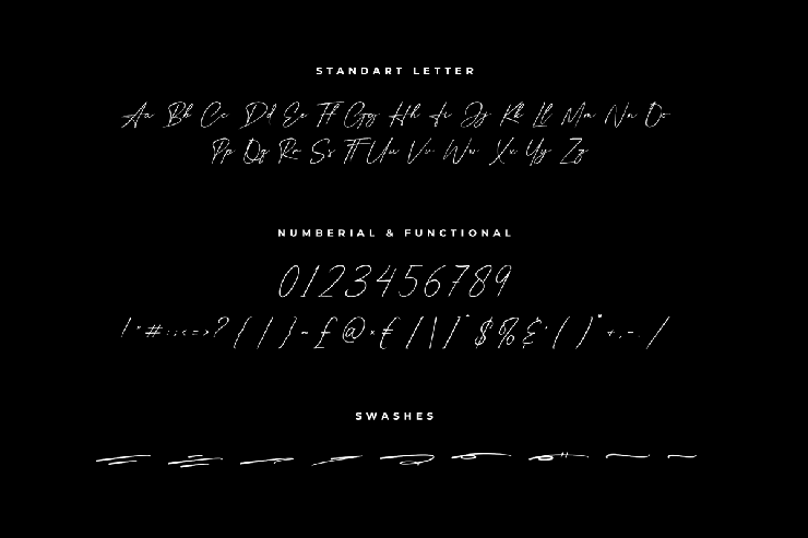 Anthonio Script字体 2